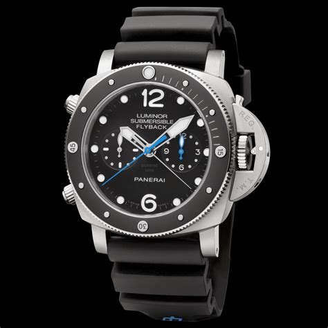 panerai submersible 47mm flyback|panerai submarine watch.